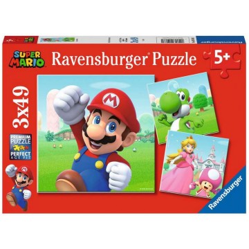 SUPER MARIO PUZZLE 3X49 PZ