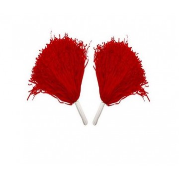 POM-POM ROJO (2U) 37CM