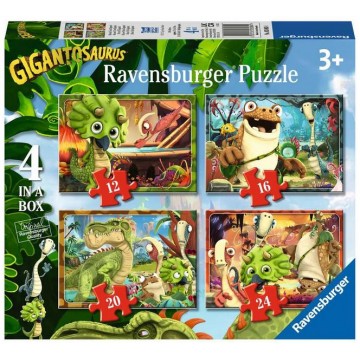 GIGANTOSAURUS PUZZLE 4 IN A...