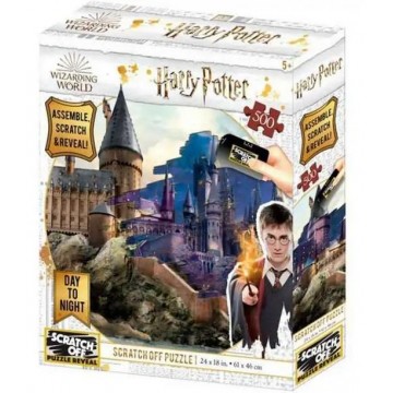 PUZZLE PARA RASCAR HOGWARTS...