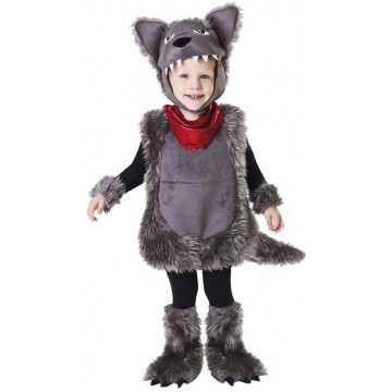 DISFRAZ PEQUEÑO LOBO 5-6 AÑOS