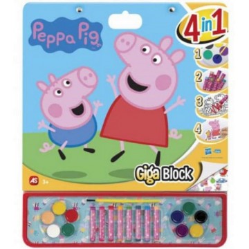 GIGA BLOCK PEPPA PIG 4 EN 1