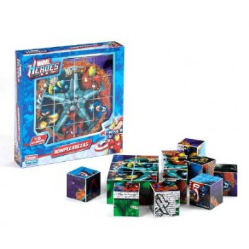 ROMPECABEZAS MARVEL 16 CUBOS