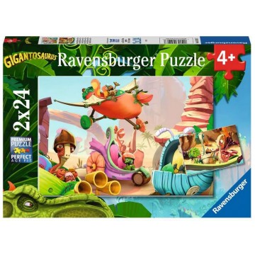 GIGANTOSAUROUS PUZZLE 2X24 PZ