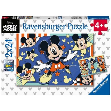 MICKEY MOUSE PUZZLE 2 X 24 PZ