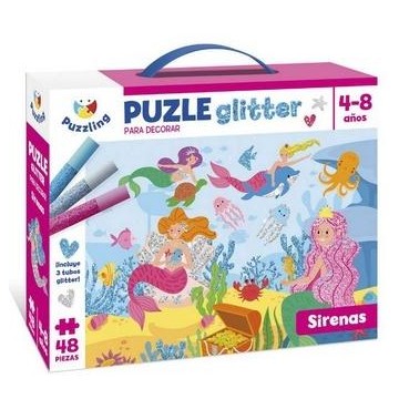 PUZZLE GLITTER: SIRENAS