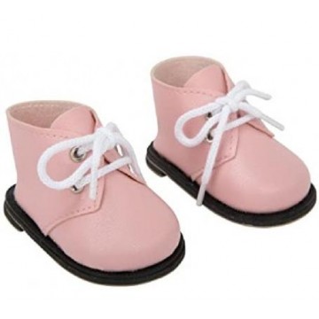 SET BOTAS ROSA  45 CM 