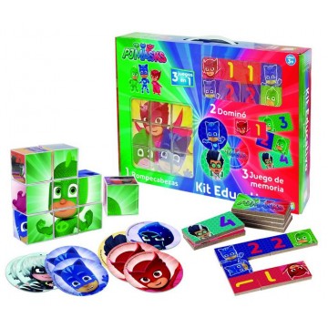 KIT EDUCATIVO PJ MASK