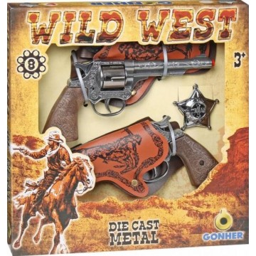 WILD WEST DOBLE REVOLVER...