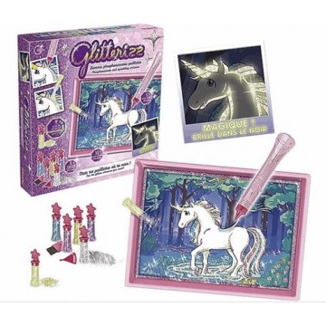 GLITTERIZZ SET UNICORNIO FLUO