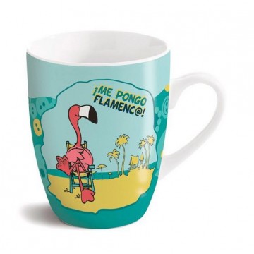 TAZA FLAMENCO "¡Me pongo...