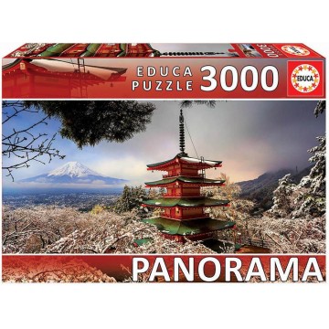 3000 MONTE FUJI Y PAGODA...