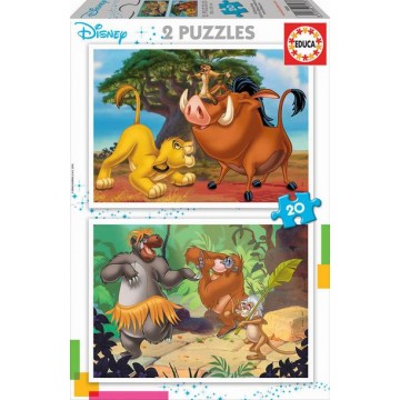 2x20 DISNEY ANIMALS 