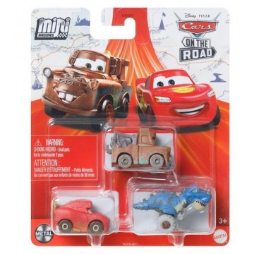 CARS PACK 3 CARS MINI RACERS 