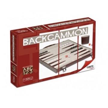 Maletín Backgammon madera