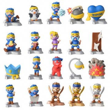 NINJA MINI FIGURAS 