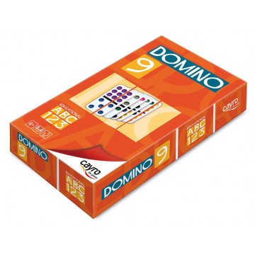 DOMINO DOBLE 9 PUNTOS COLORES