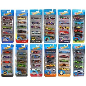 PACK 5 VEHICULOS HOT WHEELS