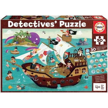 50 PIRATAS "DETECTIVES´...