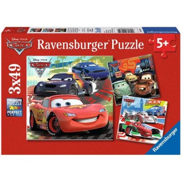 CARS 2 PUZZLE 3X49 PZ