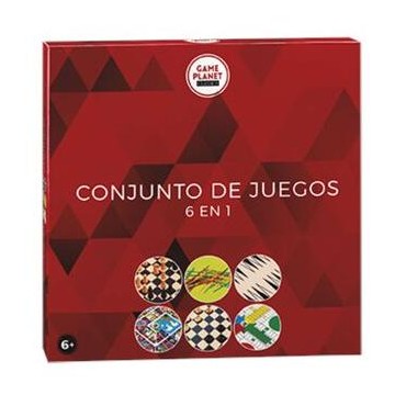 6 JUEGOS DE MESA 