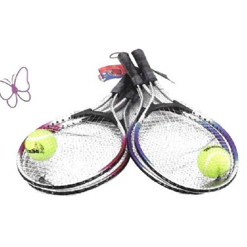 Conj. 2 raquetas tenis y 2...