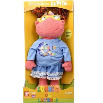 LUNNIS LUPITA PELUCHE CON VOZ 