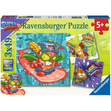 SUPER ZINGS PUZZLE 3X49 PZ