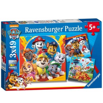 PAW PATROL PUZZLE 3X49 PZ