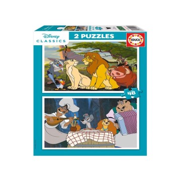 2x48 DISNEY ANIMALS (REY...