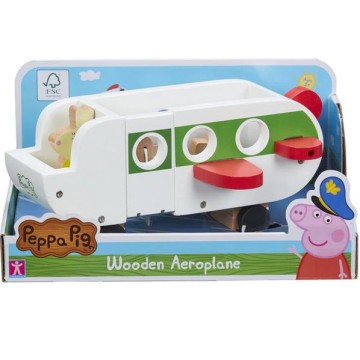 AVION DE MADERA PEPPA PIG 