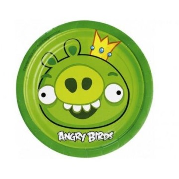 Platos 18 cm Angry Birds 8...