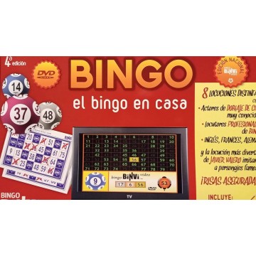 BINGO DVD 320 CARTONES