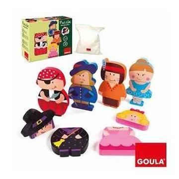 GOULA  PUZZLE PERSONAJES...