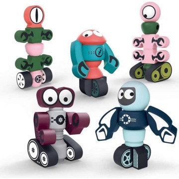 MAGNETIC ROBOTS PACK 5 UDS...