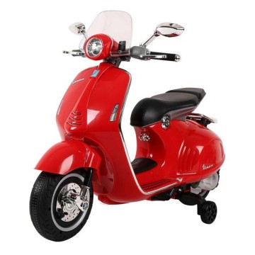 MOTO VESPA ROJA 6V