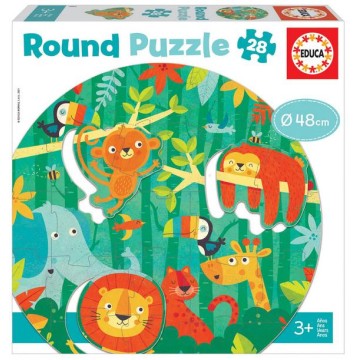 28 LA SELVA "ROUND PUZZLE"