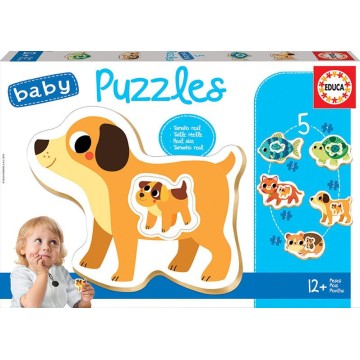 BABY PUZZLES ANIMALES +12M