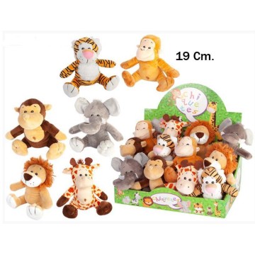 ANIMALES SELVA 19CM SURT. 