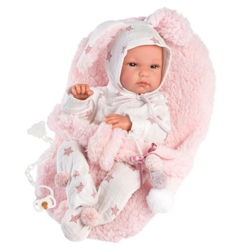 BIMBA 35 CM SILLITA PORTA BEBE