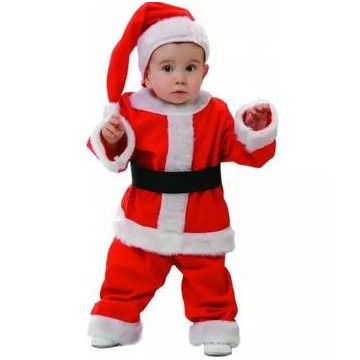 TRAJE PAPA NOEL NIÑO talla 1