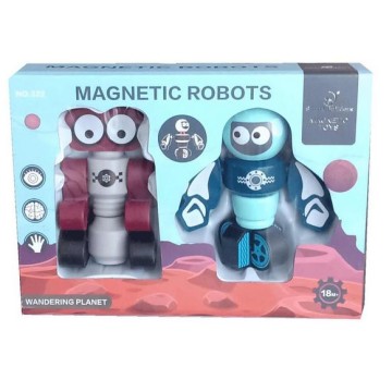 MAGNETIC ROBOTS PACK 2 UDS