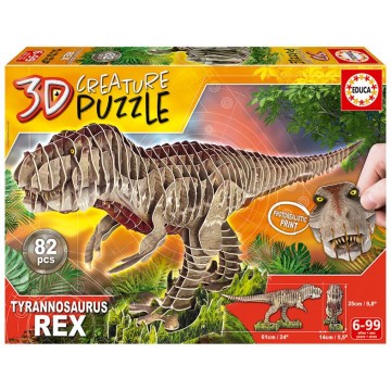 T-REX 3D CREATURE PUZZLE