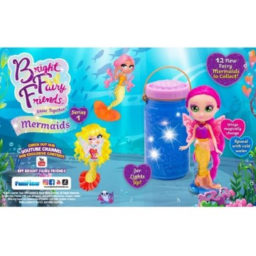 BRIGHT FAIRY FRIENDS MERMAIDS