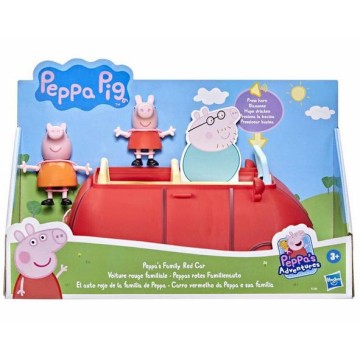 PEPPA PIG  FAMILY RED CAR