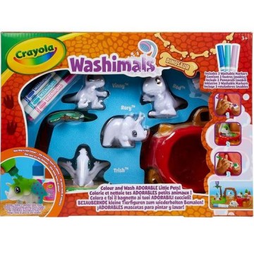 WASHIMALS DINOS SET...