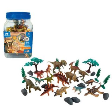 SET DE 30 PIEZAS DINOSAURIOS