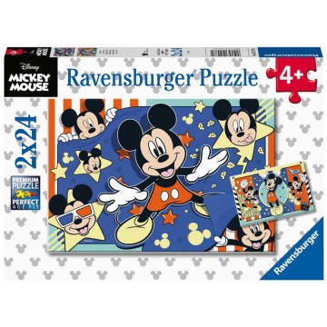 MICKEY MOUSE PUZZLE 2 X 24 PZ