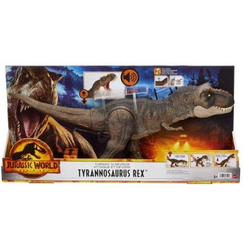 JURASSIC WORLD T-REX GOLPEA...