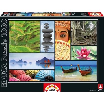 PUZZLE 1000 COLORES DE ASIA